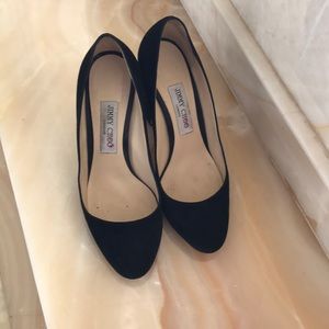 Black Jimmy Choo heels. Size 38